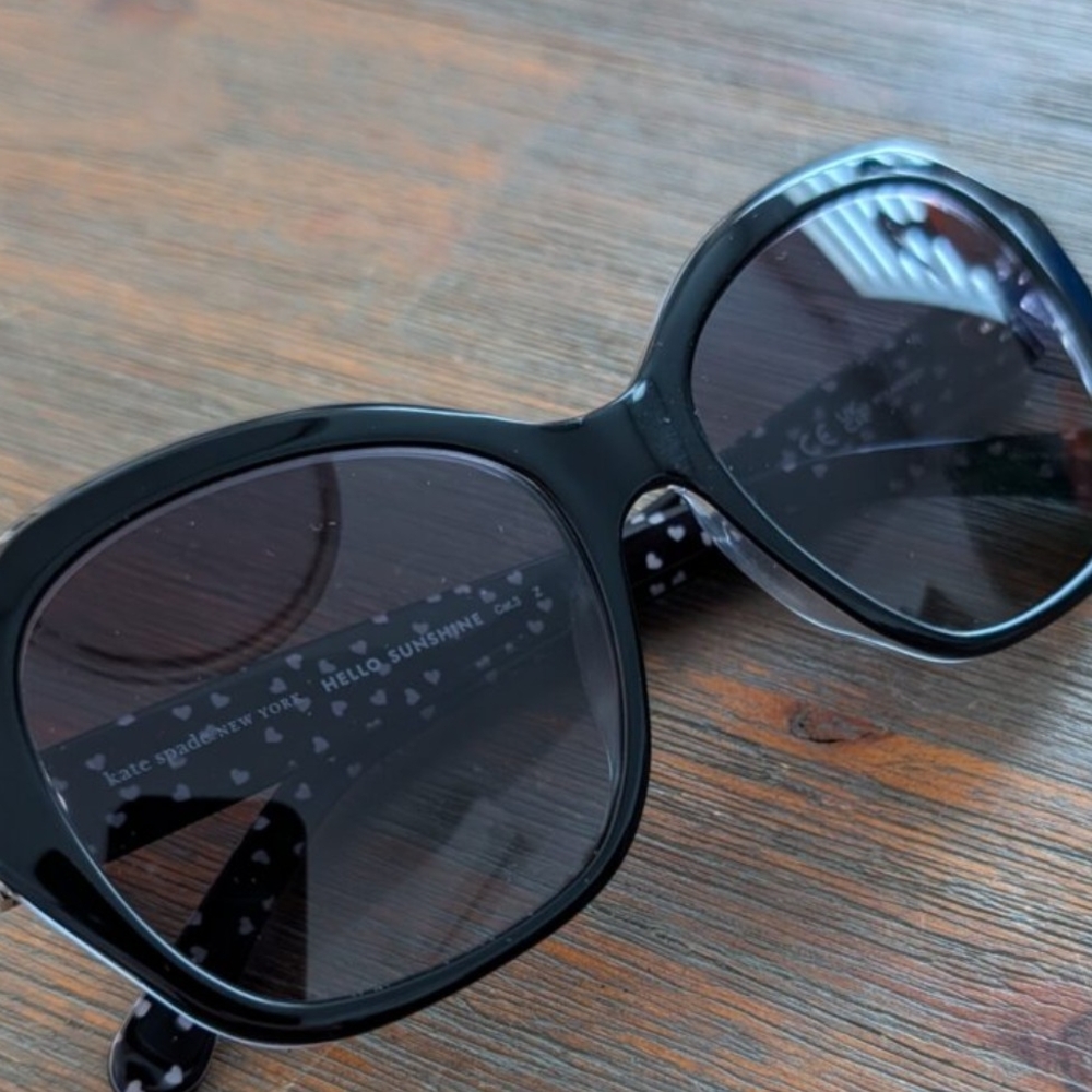 Classic Kate Spade Black Sunglasses